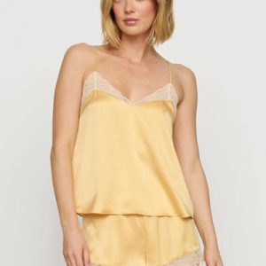 Washable Silk Lace Cami & Short Set